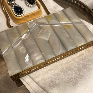 Stunning Evening Bag w MOP